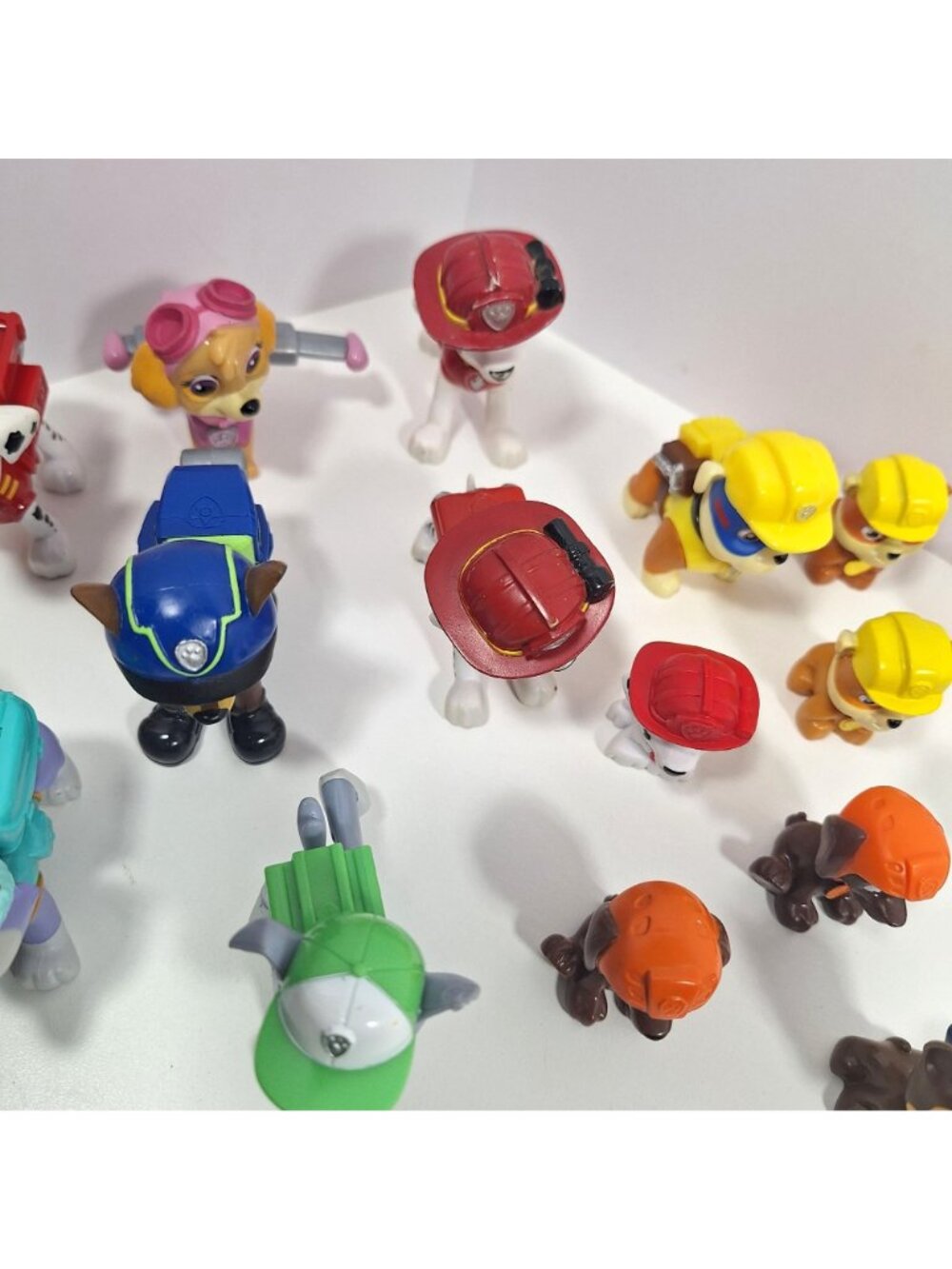 Paw Patrol Action Figures Chase Marshall Skye Rocky Rubble Everest Zuma 18 Lot - Picture 5 of 13